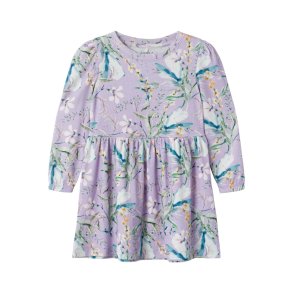 Name It Kjole LS Dolly Orchid Petal
