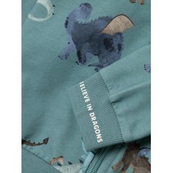 Name It Cardigan LS Sweat Dragon Mineral Blue