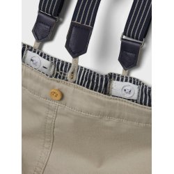 Name It Bukser Ryan Slim Chino Twill Pure Cashmere