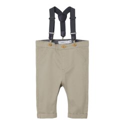 Name It Bukser Ryan Slim Chino Twill Pure Cashmere