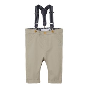 Name It Bukser Ryan Slim Chino Twill Pure Cashmere