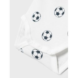Name It Body LS 2-pak Football Bright White