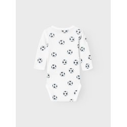 Name It Body LS 2-pak Football Bright White
