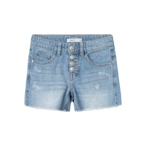 Name It Denim Shorts Bella Baggy Medium Blue Denim