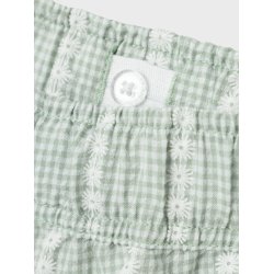 Name It Bukser Hicheck Wide Silt Green 