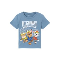 Name It Bluse T-shirt SS Mario Paw Patrol Provencial Blue
