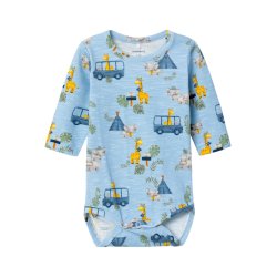 Name It Body LS Hobin Chambray Blue