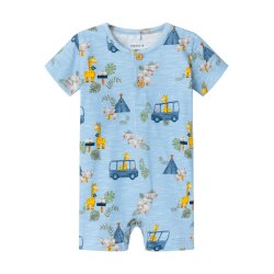 Name It Sommerdragt SS Hobin Sunsuit Chambray Blue 