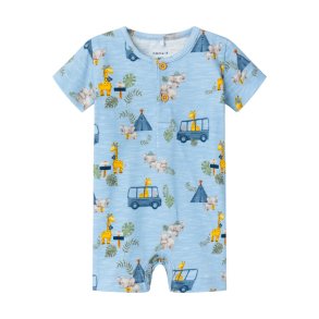 Name It Sommerdragt SS Hobin Sunsuit Chambray Blue 
