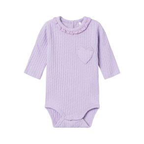 Name It Body LS Jilise Purple Rose