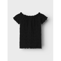 Name It Bluse SS Halisse Short Top Black