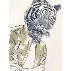 Name It T-shirt SS Hasimon Peyote Melange