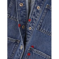 Name It Cowboyjakke Kathy Emb Medium Blue Denim