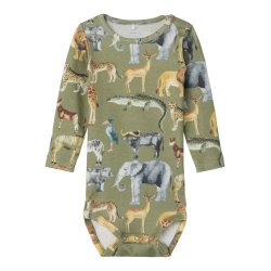 Name It Body LS Jasen Oil Green