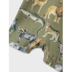 Name It Sommerdragt SS Jasen Sunsuit Oil Green 