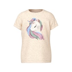 Name It T-shirt SS Harums Peyote Melange