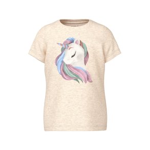 Name It T-shirt SS Harums Peyote Melange