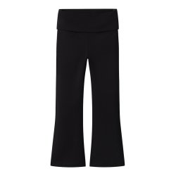 Name It Bukser Helena Fold Down Bootcut Black