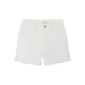 Name It Shorts Rose Mom Twill Bright White
