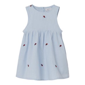 Name It Kjole SL Ferilla Spencer Chambray Blue