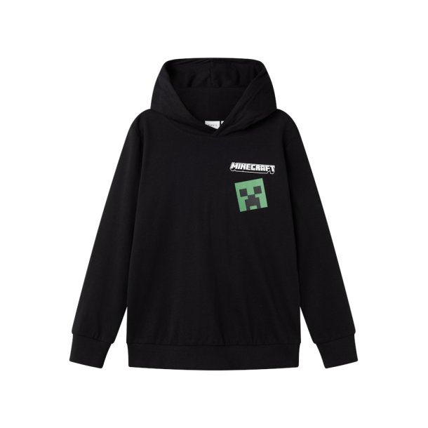 Name It Httetrje Hoodie Kids LS Jacot Minecraft Black