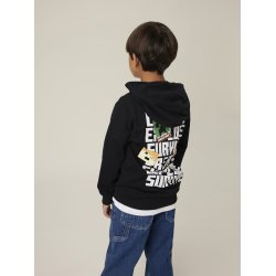 Name It Httetrje Hoodie Kids LS Jacot Minecraft Black