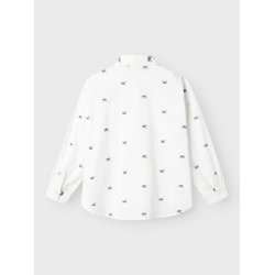 Name It Skjorte Kids LS Filippas Long Bright White