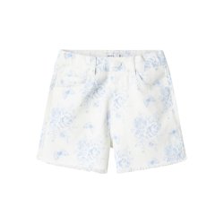 Name It Shorts Kids Rose Mom Twill Bright White