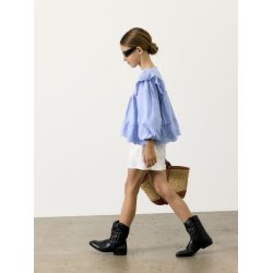 Name It Shorts Kids Rose Mom Twill Bright White