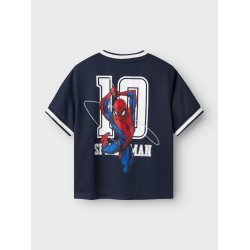 Name It T-shirt SS Matz Spiderman Poly Navy Blazer