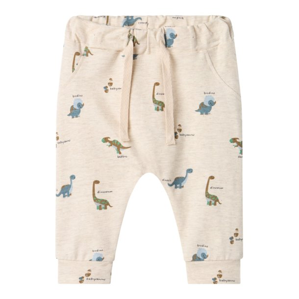 Name It Bukser Baby Dinos Peyote Melange