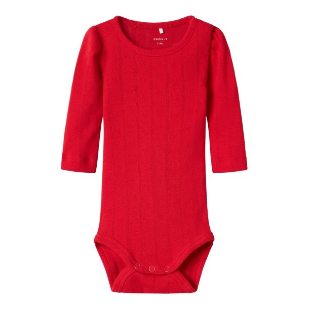 Name It Body LS Dagnes Chinese Red