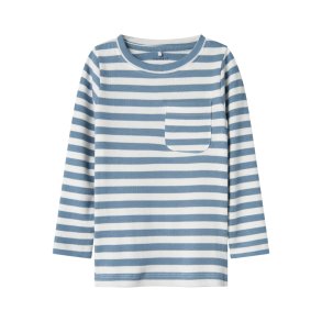 Name It Bluse LS Mini Dekab Slim Spring Lake