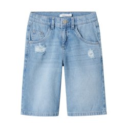 Name It Shorts Denim Kids Bella Skater Medium Blue Denim