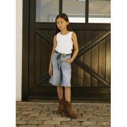 Name It Shorts Denim Kids Bella Skater Medium Blue Denim