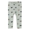 Name It Bukser Baby Hukab Long John Aqua Gray