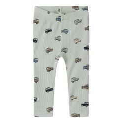 Name It Bukser Baby Hukab Long John Aqua Gray