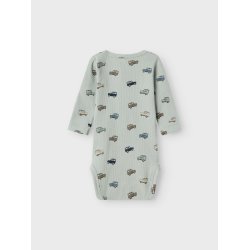 Name It Body LS Hukab Aqua Gray