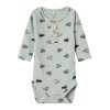 Name It Body LS Hukab Aqua Gray