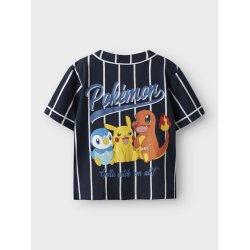 Name It Skjorte SS Maska Pokemon Navy Blazer