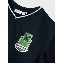 Name It T-shirt SS Mose Minecraft Poly Navy Blazer