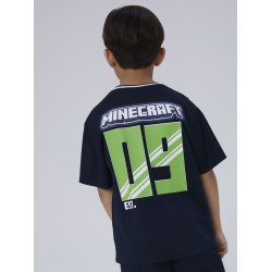 Name It T-shirt SS Mose Minecraft Poly Navy Blazer
