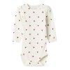 Name It Body LS Heart Cloud Dancer