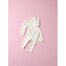 Name It Body LS Heart Cloud Dancer