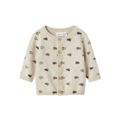 Name It Cardigan Baby LS Strik Hurry Peyote Melange