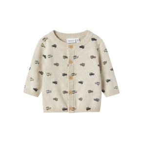 Name It Cardigan Baby LS Strik Hurry Peyote Melange