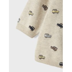Name It Cardigan Baby LS Strik Hurry Peyote Melange