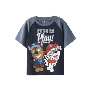Name It T-shirt SS Mini Mulin Paw Patrol Blue Mirage