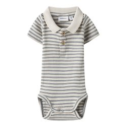 Name It Body SS Polo Jerimiah Blue Mirage