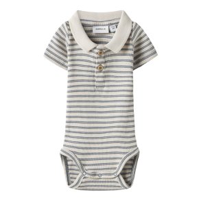 Name It Body SS Polo Jerimiah Blue Mirage